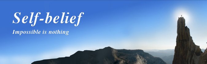 Self-belief