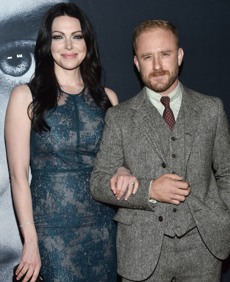 Ben Foster and Laura Prepon