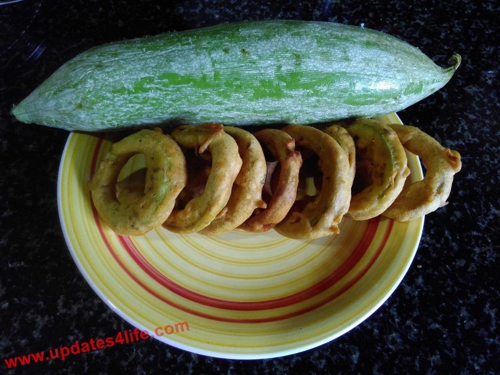 Snake Gourd rings 