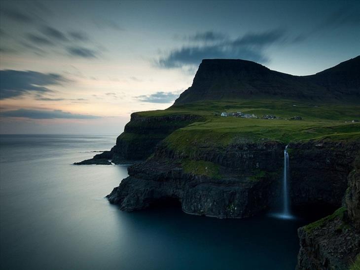 Gasadalur Village in the Faroe Islands