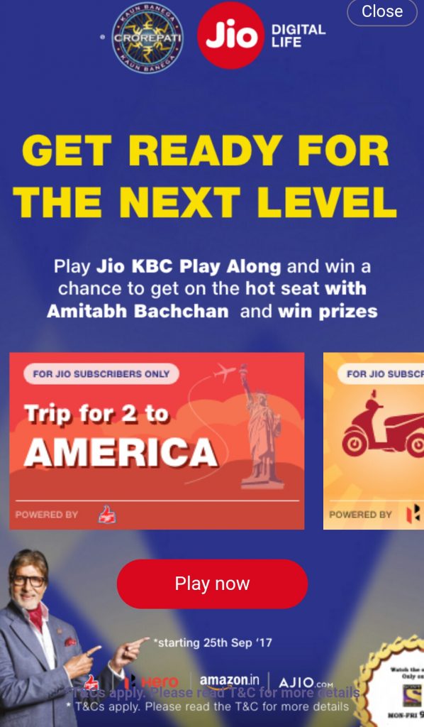 KBC Play Along