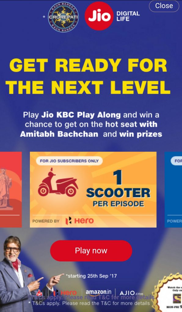 KBC Play Along